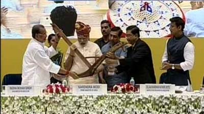 PM Modi launches DD Kisan channel